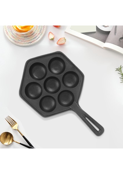 Dökme Demir Doldurulmuş Yapışmaz Doldurulmuşgözleme Tavası,munk/aebleskiver,çeşitli Küresel Yiyecekler Için Ev Dökme Demir Tava (Yurt Dışından) fiyatları