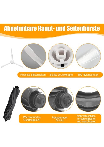 Xiaomi Robot Süpürge X10 + X20+ Robot Süpürge Aksesuarları, Yedek Parça Aksesuarları (Yurt Dışından) fırsatları