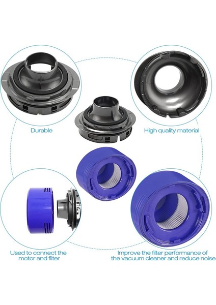 Dyson V7 V8 Elektrikli Süpürge Aksesuarları Için Arka Filtre Kiti ve Motor Arka Kapağı (Yurt Dışından) fırsatları