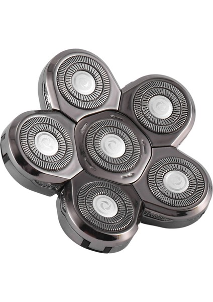 Erkek Elektrikli Tıraş Makinesi Kafaları Elektrikli Tıraş Bıçağı Yedek Kafa 6 Bıçak Kafa Tıraş Makinesi Yedek Kel Gösterildiği Gibi (Yurt Dışından) modelleri