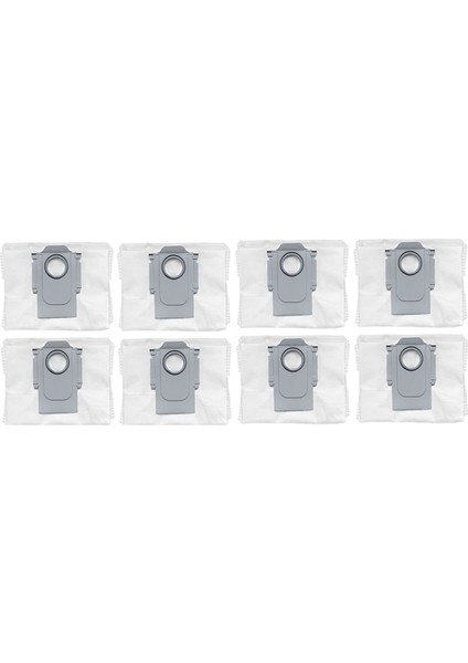 Roborock Q10 S5 / Q10 S5+ / Q10 Vf / Q10 Vf+ / Q10V / Q10V Plus / S8 Pro / S8 Pro Plus Yedek Parçaları Için 8 Adet Toz Torbası (Yurt Dışından)