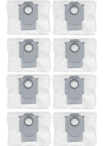 Roborock Q10 S5 / Q10 S5+ / Q10 Vf / Q10 Vf+ / Q10V / Q10V Plus / S8 Pro / S8 Pro Plus Yedek Parçaları Için 8 Adet Toz Torbası (Yurt Dışından) fırsatları