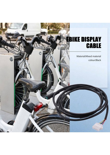 Ebike Bisiklet Kt Denetleyici 5pin Ekran Elektrikli Bisiklet Dönüşüm Kiti Için Su Geçirmez Dönüşüm Kablosu (Yurt Dışından) fiyatları