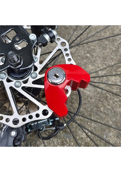 Bisiklet Disk Fren Kilidi Su Geçirmez Güvenlik Hırsızlık Önleyici Tekerlek Fren Kilidi Motosiklet Scooter Araç Katlanır Bisiklet, Sarı (Yurt Dışından) fırsatları