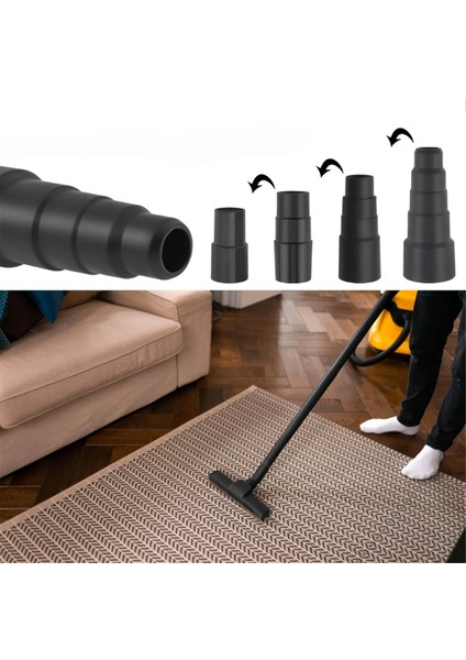 Adet Vakum Hortumu Adaptör Kiti Aksesuar Adaptörü 1 1/2 Inç - 1 3/8 Inç - 1 1/4 Inç 1 1/8 Inç - 1 3/8 Inç (Yurt Dışından) indirimleri