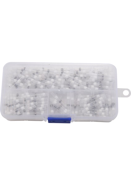 200PCS 26-24 Awg Beyaz Lehim Sızdırmazlık Kablosu Konektörleri, Isı Büzülme Popo Konektörleri, Su Geçirmez ve Yalıtımlı Tel Terminali (Yurt Dışından)