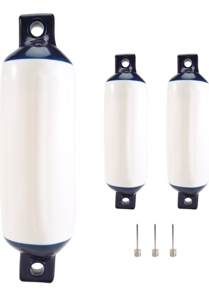 3pcs Şişme Tekne Çamurluk Pvc Tekne Ankraj Tampon Deniz Teknesi Çamurluk Tekne, Yelkenli, Sarhoş Vb (4.5X16 Inç) (Yurt Dışından) fiyatları