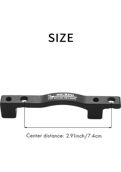 Mi.xim 1 Adet Dağ Bisikletleri Bisikletler Disk Fren Adaptörü Ultra Hafif Disk Braket Parçaları Pm A Arka Tekerlek Için 203 Rotorlara Uygun (Yurt Dışından) fırsatları