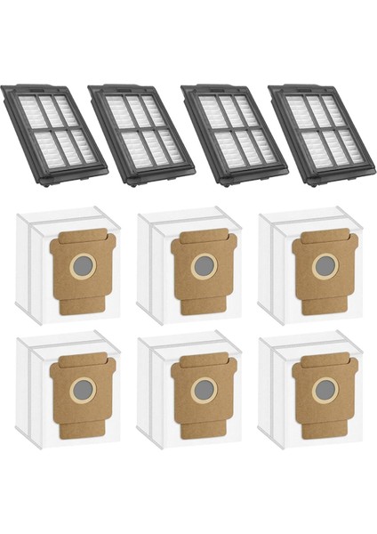 Irobot Roomba Plus 505 COMBO/405 Combo Elektrikli Süpürge Aksesuarları Hepa Filtreleri Toz Torbası Için 10 Adet Yedek Parça (Yurt Dışından) fırsatları