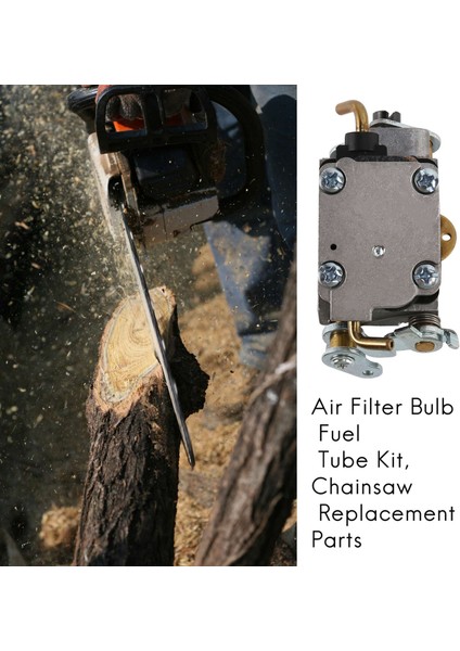 Mcculloch Için Karbüratör Hava Filtresi Ampul Yakıt Tüpü Kiti CS380 CS340 Cs 340 380 Testisi Yedek Parçaları (Yurt Dışından) fırsatları