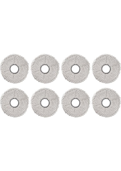 Ecovacs Deebot T30 Pro OMNI/T30 OMNI/T30S/T30S Combo Robot Süpürge Yedek Parçaları Için 8 Adet Paspas Bezi (Yurt Dışından)