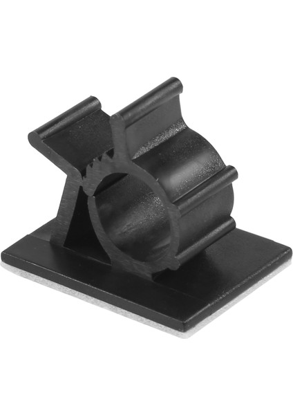 20PCS Siyah Ayarlanabilir Plastik Kablo Kelepçeleri Kendi Yapışkanlı Araç Kablo Klipsleri Tel Organizatör (Yurt Dışından)