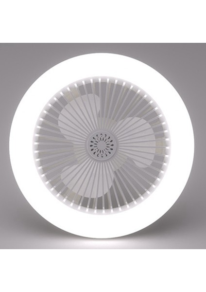 E27 Işıklı Tavan Vantilatörü, Kapalı Düşük Fan Işığı, Gizli Elektrikli Fan Gimbal Lamba Tutucu (Beyaz) (Yurt Dışından) fiyatları