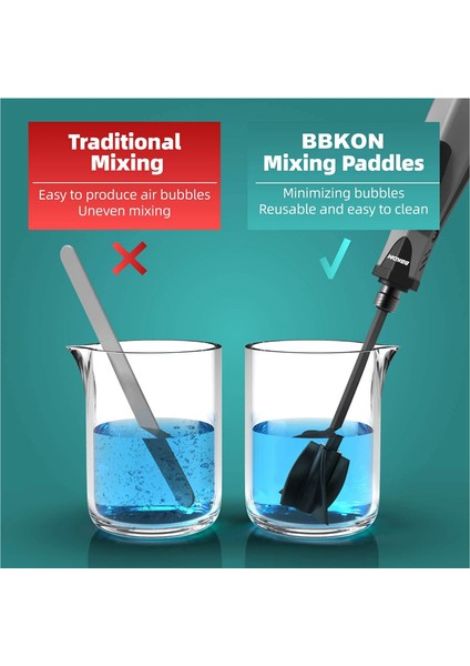 Adet Reçine Karıştırıcı Kürekler, Güçlü Karıştırma Için Epoksi Karıştırıcı Eki, Yeniden Kullanılabilir Boya Karıştırıcı, Boya Karıştırıcı Eki (Yurt Dışından) modelleri