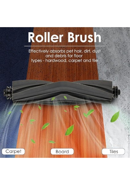 Dreame Bot L10S Plus Süpürge Makinesi Aksesuarları Için 3 Adet Ana Fırça Ultra Dayanıklı Aksesuarlar (Yurt Dışından) fırsatları