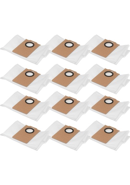 Monsga Ms1 Max/ Ultenic T10 Lite/ Liectroux M70 Pro/ Bpmıo B15 Plus/ Lubluelu L15 Plus Vakum Parçaları Toz Torbası 12 Adet (Yurt Dışından)