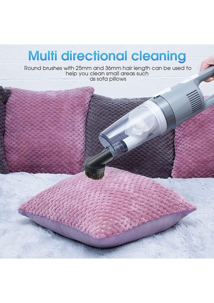 6 Parça 25MM ve 36MM Vakum Fırçası Yuvarlak Fırça, 5,9 Inç Vakumlu Zemin Fırçası 1,25 Temizleyici Vakum Aparatı Fırçası Yumuşak (Yurt Dışından) indirimleri