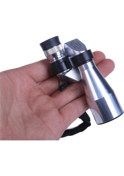 LAN12 Sun Rises From East 8X20 Mini Köşe Monoküler Tek Geçişli Dürbün Açık Hava Balıkç (Yurt Dışından)