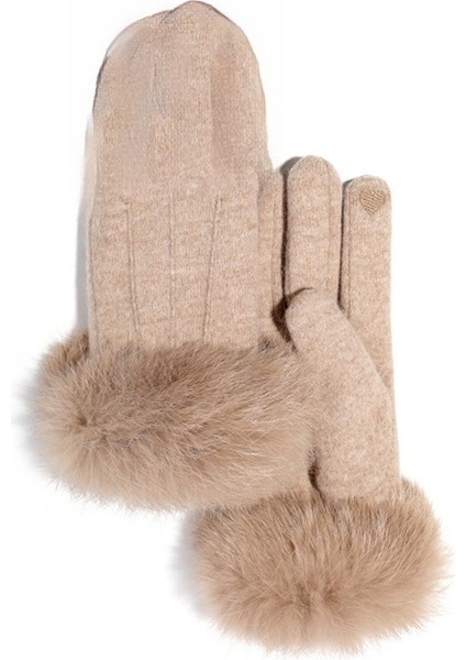 Kadınlar Için Kaşmir Eldiven Kış Açık Soğuk Koruma Dokunmatik Ekran Eldiven (Yurt Dışından) modelleri