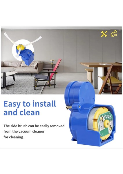 Irobot Roomba Için Uyumlu Yan Fırça Motoru, Serideki Çoğu Elektrikli Süpürgeye Uyar, Gelişmiş Dayanıklılık ve Verimlilik (Yurt Dışından) indirimleri