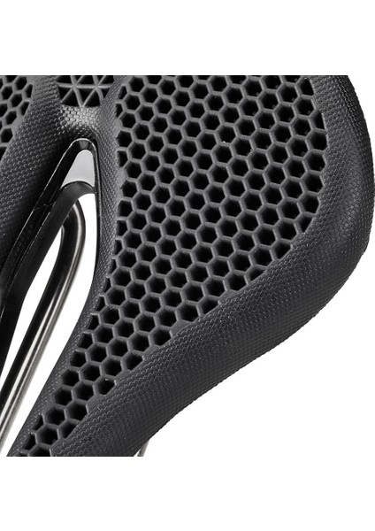 Bisiklet Sele Petek 3D Nefes Alabilir Yastık Dağ Yol Bisikleti Aksesuarları (Yurt Dışından)