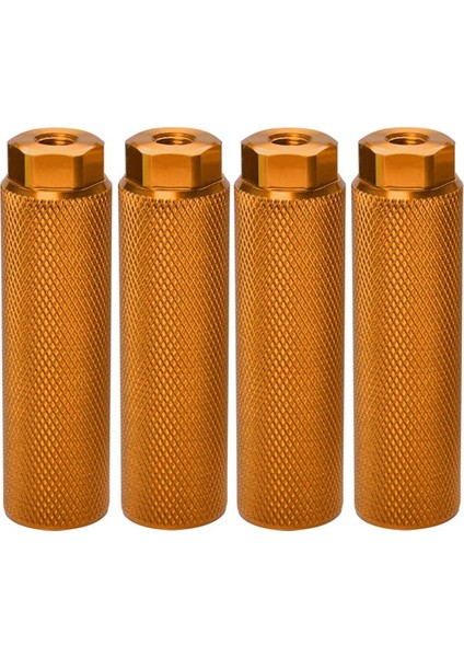 Adet Bisiklet Mandalları, Alüminyum Alaşımlı Kaymaz Kurşun Ayak Bisiklet Pedalları Bmx Mandalları 3/8 Inç Akslar Için Bisiklet Aksesuarları, Sarı (Yurt Dışından)