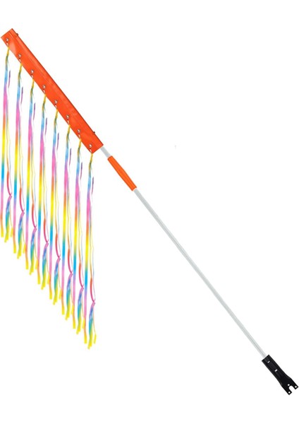 Ayarlanabilir Bisiklet Bayrağı Direkli Güvenli Yansıtıcı Su Geçirmez Uyarı Bayrağı Hareketlilik Üç Tekerlekli Bisiklet Go Kart Atv Için (Yurt Dışından)