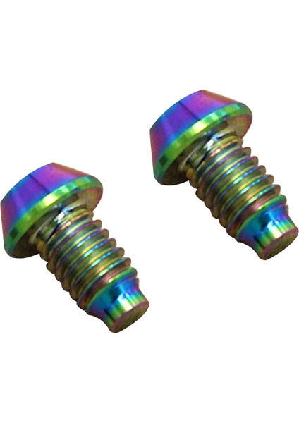 Magura Tc4 Titanyum Hidrolik Disk Egzoz Vidası Dağ Bisikleti Fren Vidası Için 2 Adet-Göz Alıcı Renkler (Yurt Dışından)