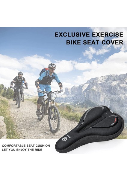 Gewage Bisiklet Minder Kılıfı Dağ Bisikleti Minder Kılıfı Rahat Hafızalı Sünger Silikon Yumuşak Bisiklet Sele Kılıfı (Yurt Dışından) indirimleri