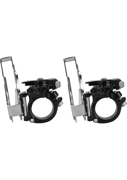 Wake 2 Adet Ön Bisiklet Vites Değiştiricileri 3 Hızlı Kelepçeli Ön Vites Değiştiriciler Üst Kısımla Uyumludur Ayar Kelepçesi Boyutu 31,8 mm 34,9 mm (Yurt Dışından)