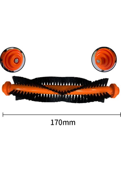 Tefal Rowenta Explorer/x-Plorer 20 40 50 Serisi Akıllı Kuvvet Rulo Fırçaları Için Orta Fırça Süpürme Robotu Ana Fırça (Yurt Dışından) fiyatları