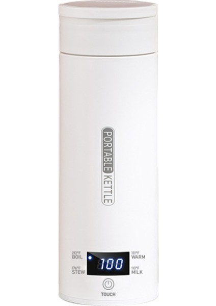 Seyahat Elektrikli Su Isıtıcısı Taşınabilir Küçük Mini Çay Kahve Su Isıtıcısı 304 Paslanmaz Su Isıtıcı LCD Abd Plug ile (Yurt Dışından)