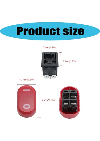 Adet Yedek Elektrikli Süpürge Anahtarları Anahtar Motor Güç Kaynağı Anahtarı Elektrikli Süpürge Aksesuarları (Yurt Dışından) fiyatları