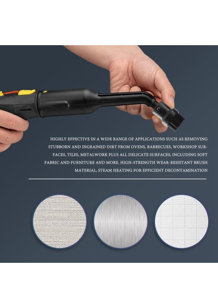 Karcher Için Sc1 Sc2 Sc3 Sc4 Büyük Yuvarlak Fırça Temizleme Fırçası Buharlı Temizleyici Eki Adaptörü Ev Temizleme Fırçası (Yurt Dışından) fırsatları