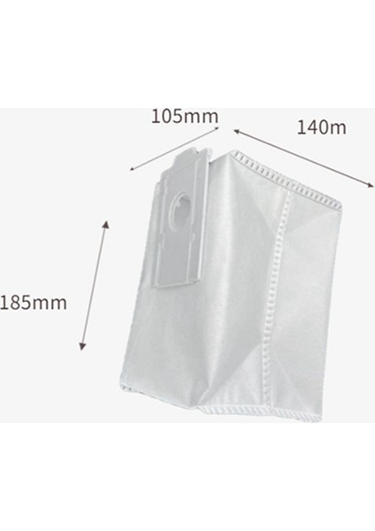 Samsung VCA-RDB95 Jet Bot+ Robot Süpürge Parçaları Aksesuarları Için 9 Adet Elektrikli Süpürge Toz Torbası (Yurt Dışından) modelleri