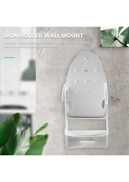 Ütü Masası Askısı Duvara Monte Elektrikli Ütü Askısı Ütü Masası Askısı Ütü Masası Saklama Düzenleyici Beyaz (Yurt Dışından) fiyatları