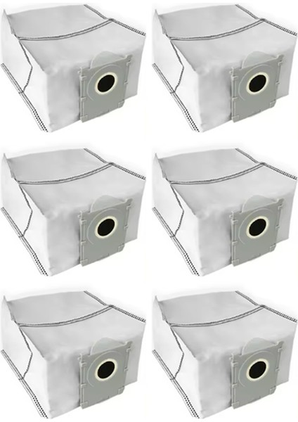 Ecovacs Deebot X9 Pro Omni / X9 Pro Yedek Parçaları Için 6 Adet Vakum Toz Torbası Büyük Kapasiteli Toz Torbası (Yurt Dışından) modelleri