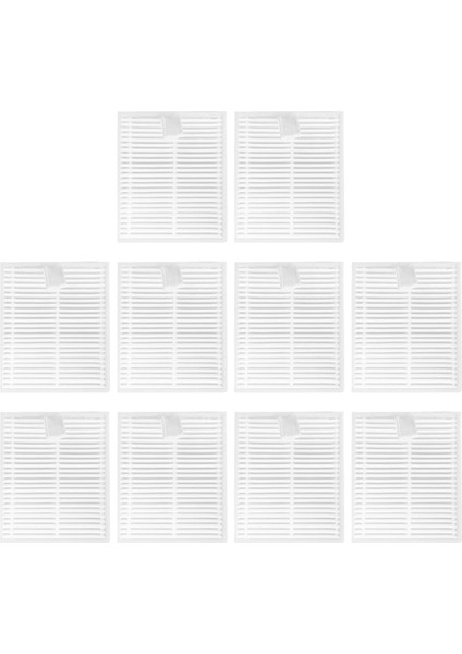 Roborock Q7 M5 / Q7 M5+ / Q7 L5 Elektrikli Süpürge Parçaları Için 10 Adet Hepa Filtre Yedek Parçası Yıkanabilir ve Tekrar Kullanılabilir Filtre (Yurt Dışından)