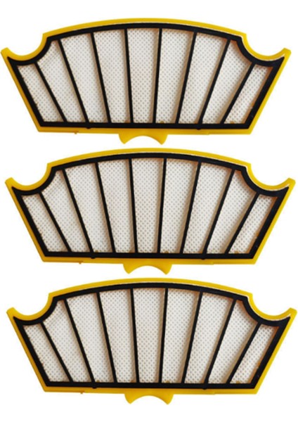 Irobot Roomba 500 Serisi 550, 520, 535 Robotik Süpürge Aksesuarları Için 3 Adet Hepa Filtre Parçası (Yurt Dışından)