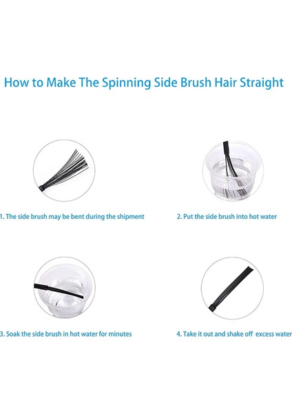 Dreame L40 Ultra / X40 Ultra Complete / Mova P10 Pro Ultra / Mova P50 Pro Ultra Robot Süpürge Için 10 Adet Yan Fırça (Yurt Dışından) indirimleri