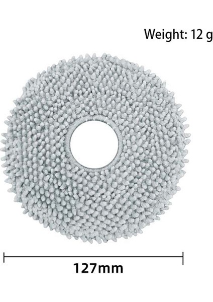 Roborock P10 / Roborock Q Revo Robot Süpürge Yedek Parçaları Için 8 Adet Paspas Bezi (Yurt Dışından) indirimleri