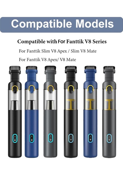 Fanttik V8 Serisi Için Fanttik Slim V8 Apex / V8 Mate Slim V10 Mate Elektrikli Süpürge Için Hepa Filtre Değişimi (Yurt Dışından) fiyatları