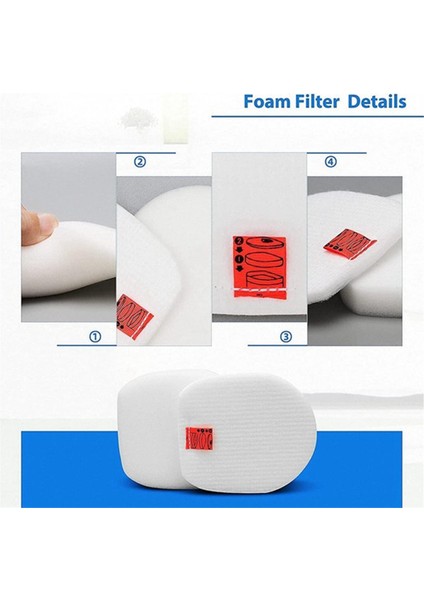 Shark IZ420EUT/IZ420EU/IZ400EUT/IZ400EU Kablosuz Dikey Süpürge Yedek Parçaları Için Silindir Fırça Hepa Filtre Köpük Keçe Filtre (Yurt Dışından) fırsatları