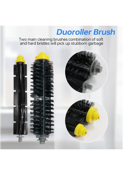 Irobot Roomba 600 Serisi, 614, 675, 692, 694 ve 500 Serisi 595, 585, 564 Fırça Filtre Seti Için Yedek Aksesuar Seti (Yurt Dışından) modelleri