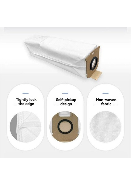 Uwant V300 Elektrikli Süpürge Parçaları Için 10 Adet Yedek Toz Torbası Dokumasız Çöp Torbaları (Yurt Dışından) indirimleri