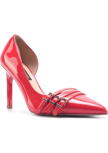 Desırae 5fx Kırmızı Kadın Topuklu Ayakkabı