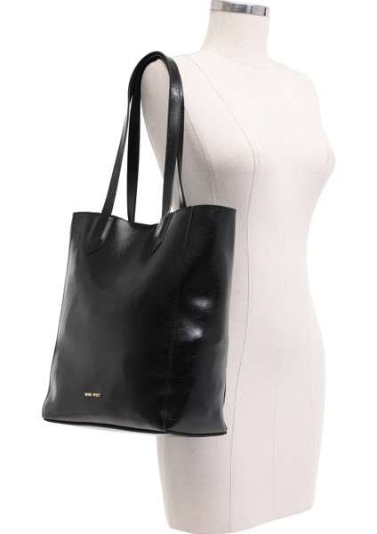 Bacau 5pr Siyah Kadın Omuz Çantası