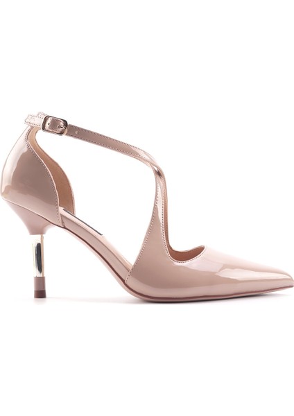 ALBAN 4FX NUDE. Kadın Topuklu Ayakkabı