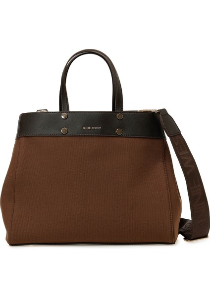 Hennry 5pr Kahverengi Kadın El Çantası