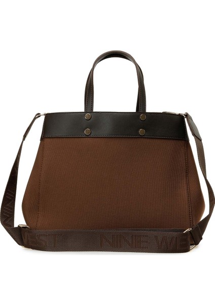 Hennry 5pr Kahverengi Kadın El Çantası